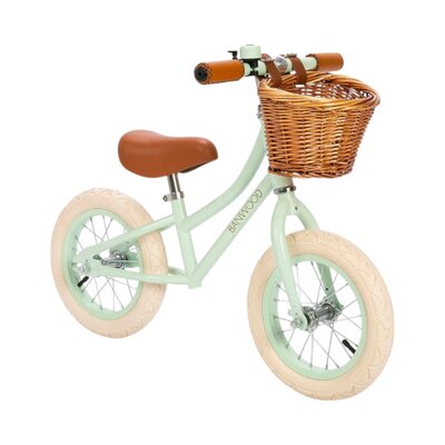 Balance Bike loopfiets First Go Pale Mint