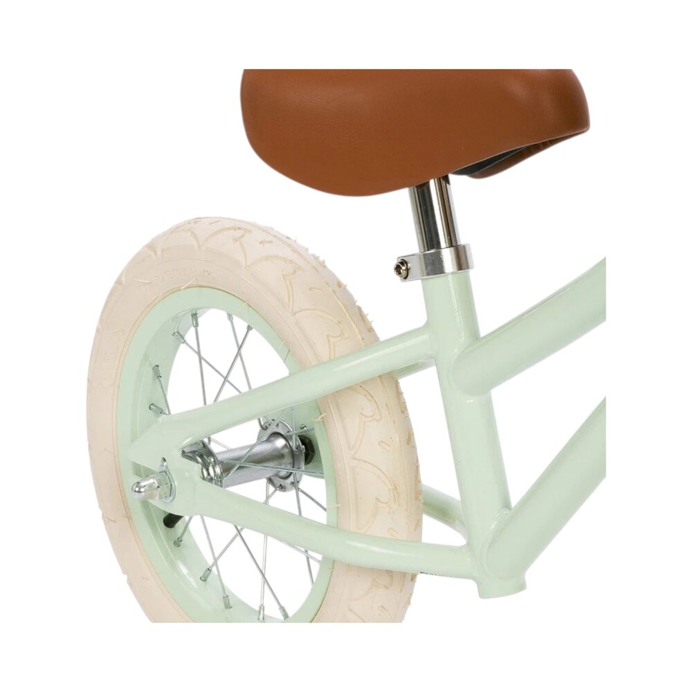 Balance Bike loopfiets First Go Pale Mint