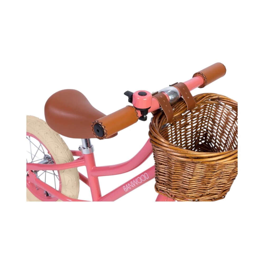 Balance Bike loopfiets First Go Pink