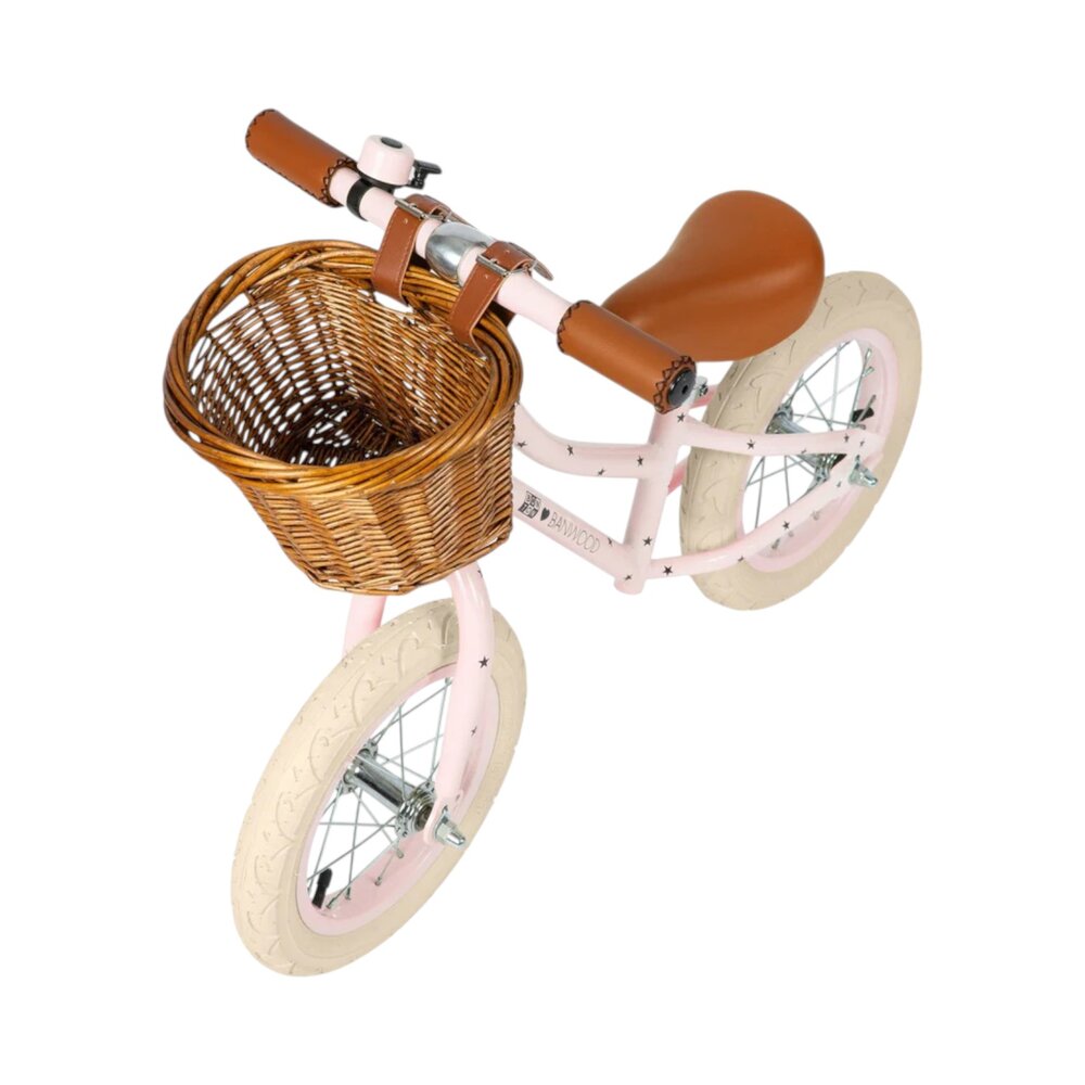 Balance Bike loopfiets First Go Bonton Pink