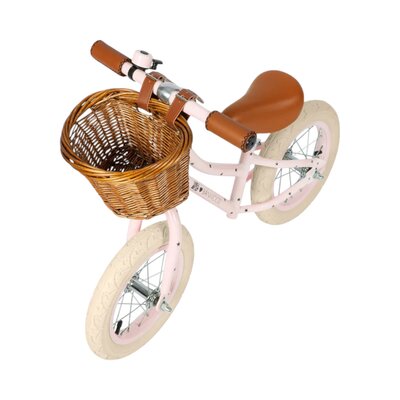Balance Bike loopfiets First Go Bonton Pink