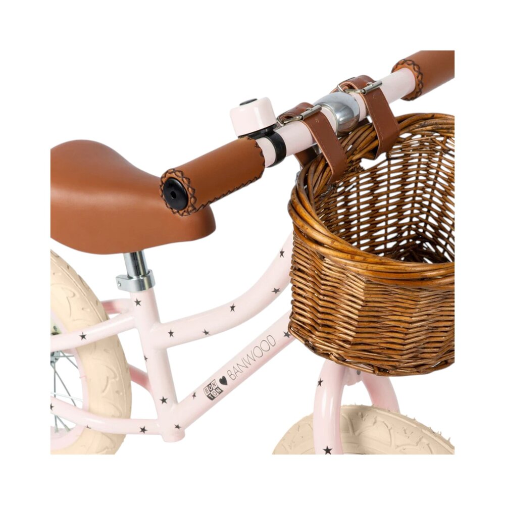Balance Bike loopfiets First Go Bonton Pink