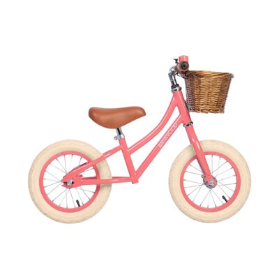 Balance Bike loopfiets First Go Pink