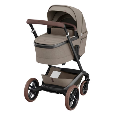 Fame Bundel: kinderwagen + reiswieg + Pebble 360 Pro² + gratis FamilyFix 360 Pro base twillic truffle