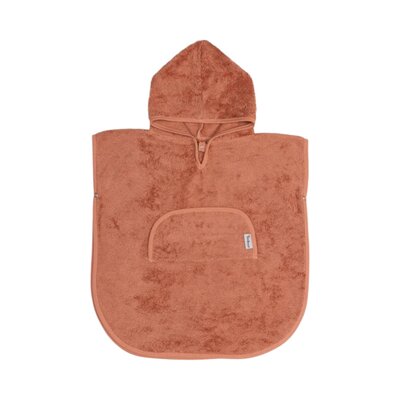 Poncho v-neck (1-4y) Sunrise Orange