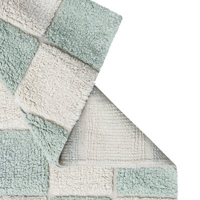 Wasbaar tapijt Kitchen Tiles Blue Sage - 170 x 240