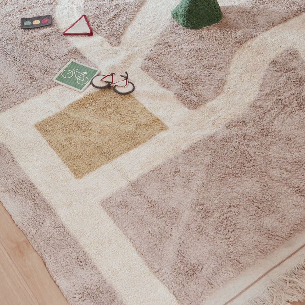 Wasbaar 'speel' tapijt Eco-City - 200 x 300 cm