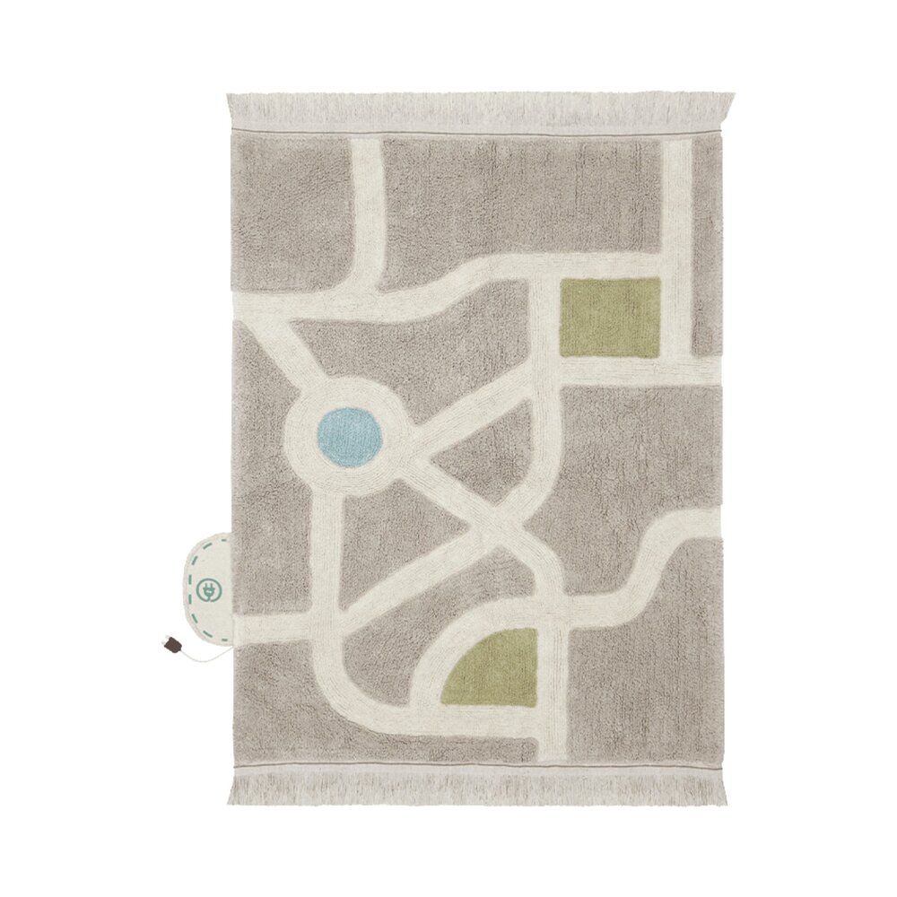 Wasbaar 'speel' tapijt Eco-City - 200 x 300 cm