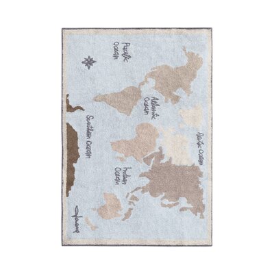 Wasbaar tapijt Vintage Map -
