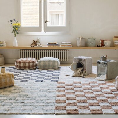 Wasbaar tapijt Kitchen Tiles Blue Sage - 170 x 240