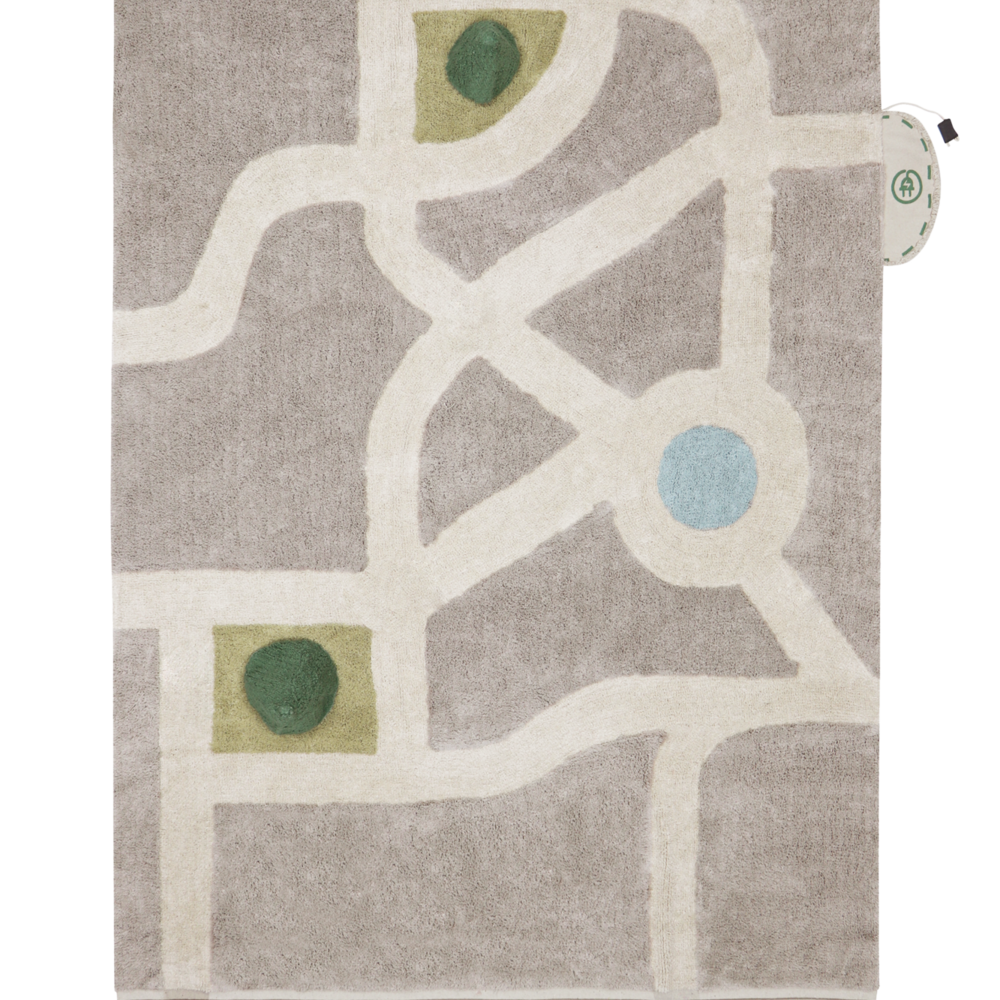 Wasbaar 'speel' tapijt Eco-City - 200 x 300 cm