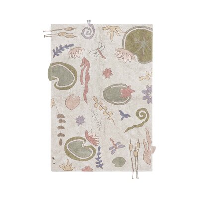 Wasbaar 'speel' tapijt Water Lily Pond - 200x300 cm -