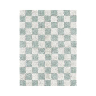 Wasbaar tapijt Kitchen Tiles Blue Sage - 170 x 240