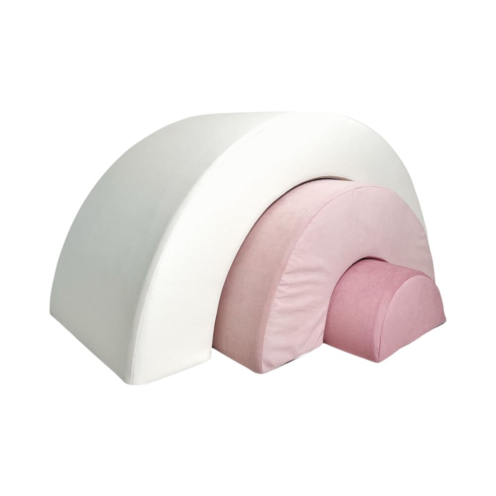 Foam speelset regenboog (3st) Pink
