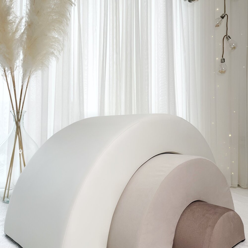 Foam speelset regenboog (3st) Beige