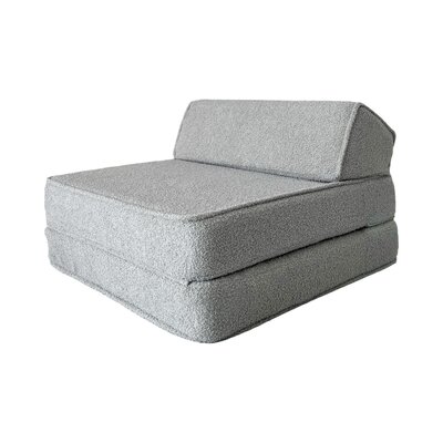 Kinderstoel Lounger bouclé Grey