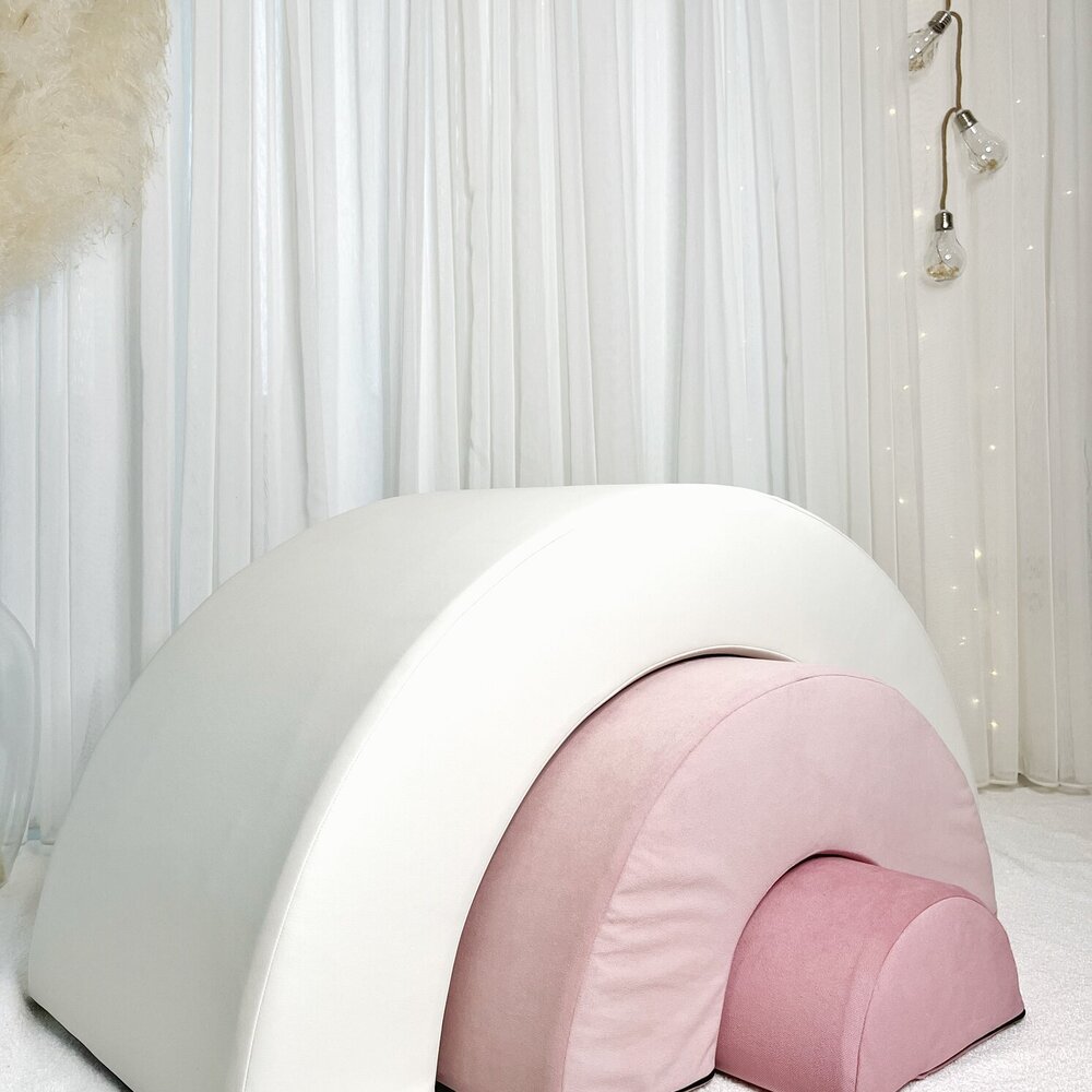 Foam speelset regenboog (3st) Pink