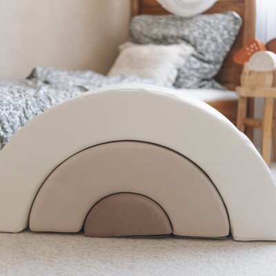 Foam speelset regenboog (3st) Beige