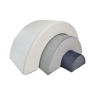 Foam speelset regenboog (3st) Grey