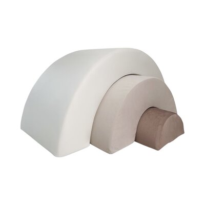 Foam speelset regenboog (3st) Beige
