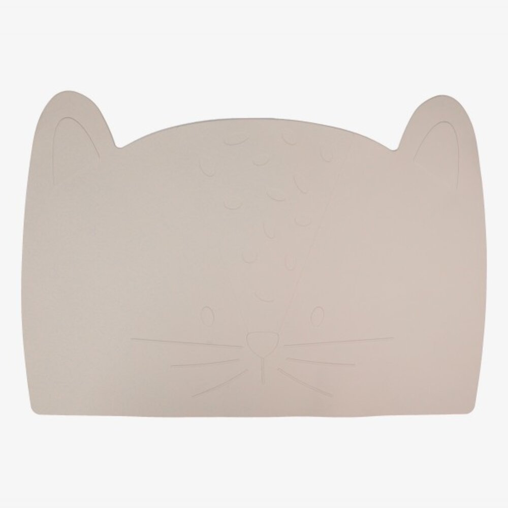 Silicone placemat Leopard Sand