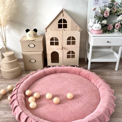 Speelnest soft velvet Pink