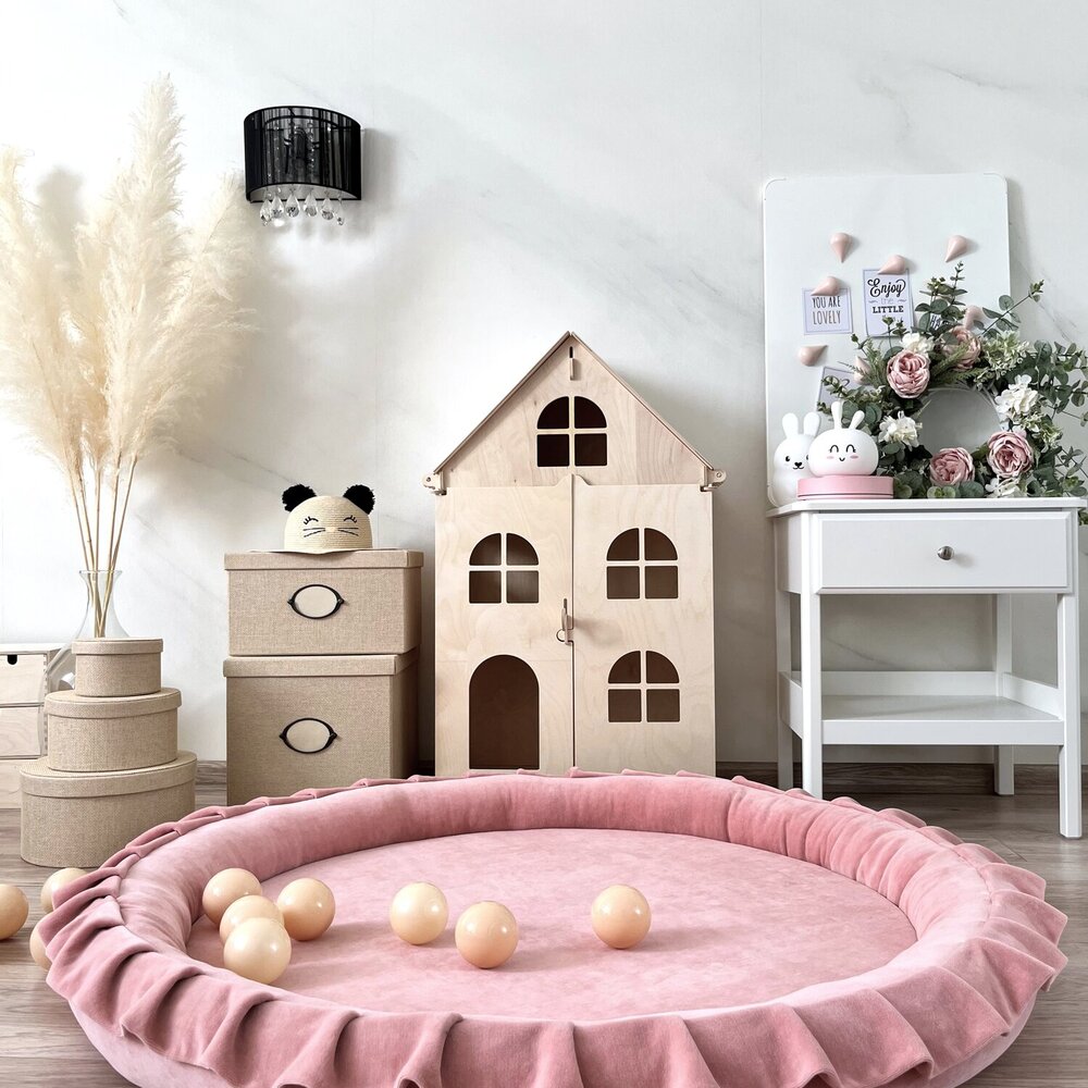 Speelnest soft velvet Pink
