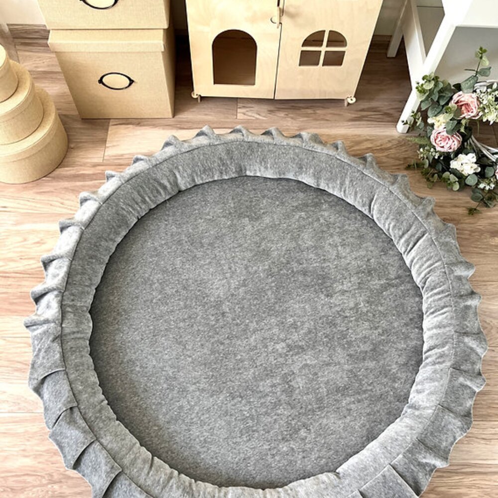 Speelnest soft velvet Grey