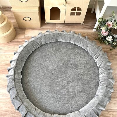 Speelnest soft velvet Grey