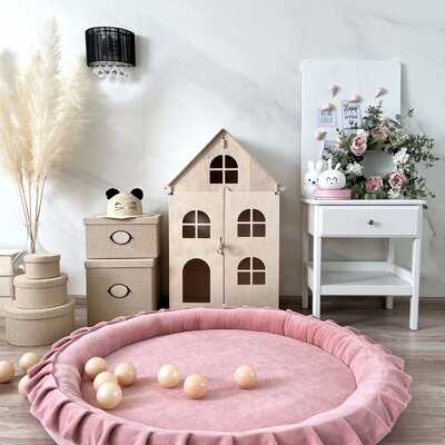 Speelnest soft velvet Pink