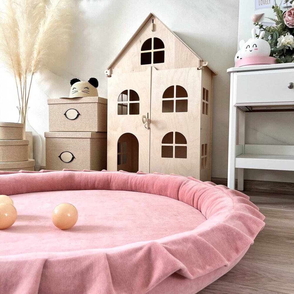 Speelnest soft velvet Pink
