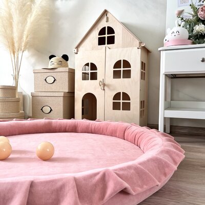 Speelnest soft velvet Pink