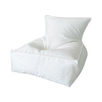 Zitzak Beanbag Bouclé White