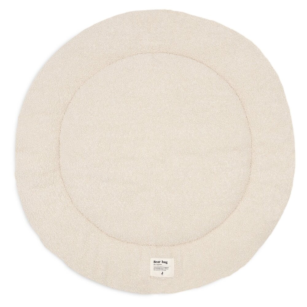 Boxkleed Ø 95cm Boucle Naturel