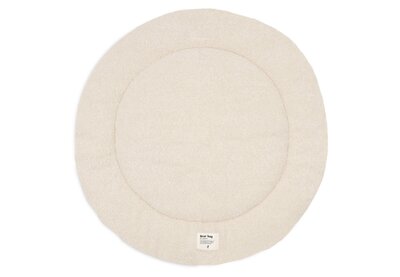 Boxkleed Ø 95cm Boucle Naturel