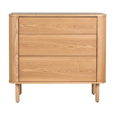 Commode 3 laden Yume Natural ash wood