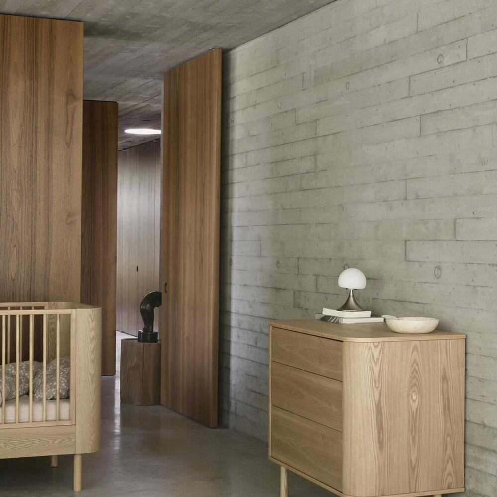 Commode 3 laden Yume Natural ash wood