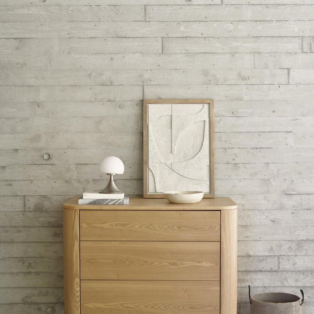 Commode 3 laden Yume Natural ash wood