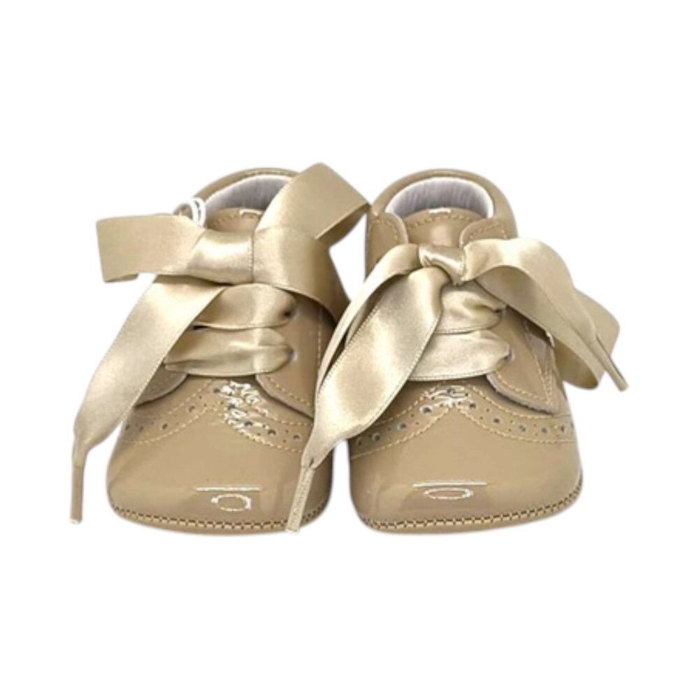Babychic eerste schoentje veters lak Arena charol