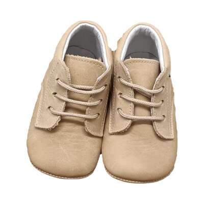 Babychic eerste schoentje veters Jacinto beige