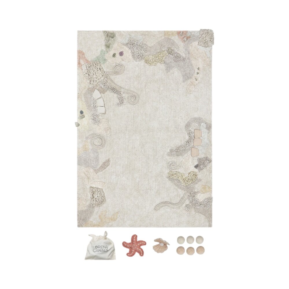 Tapijt wasbaar Seabed - 140 x 200 cm