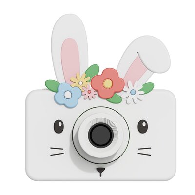 Digitale kindercamera - Zoo Friends rabbit flower