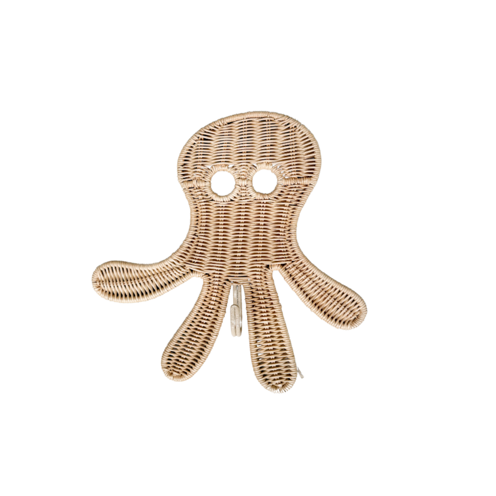 Oswald de octopus medium wandkapstok