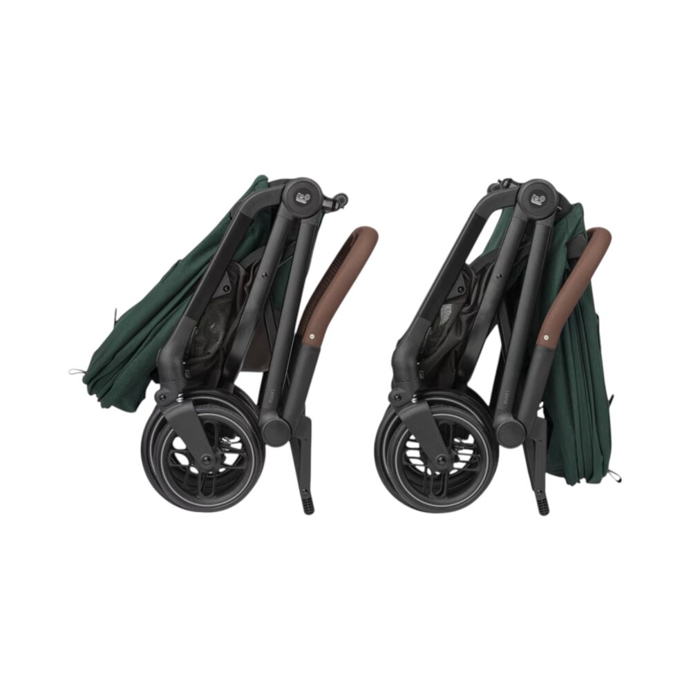 Kinderwagen Leona2 twillic green