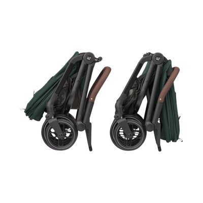 Kinderwagen Leona2 twillic green