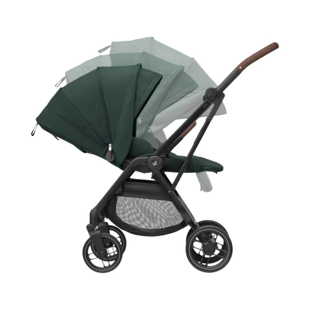 Kinderwagen Leona2 twillic green