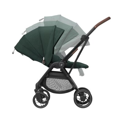 Kinderwagen Leona2 twillic green