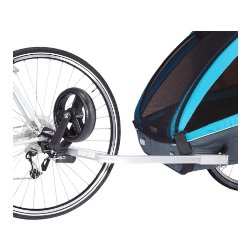 Fietskar Coaster 2 XT bike trailer+stroll Blue