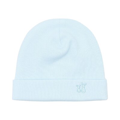 Babymuts Ollie rib New Born Baby blue