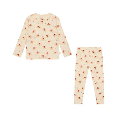 Basic blouse/pants set Marzipan
